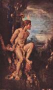 Gustave Moreau Prometheus oil painting